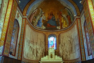 decor voute eglise de st germain